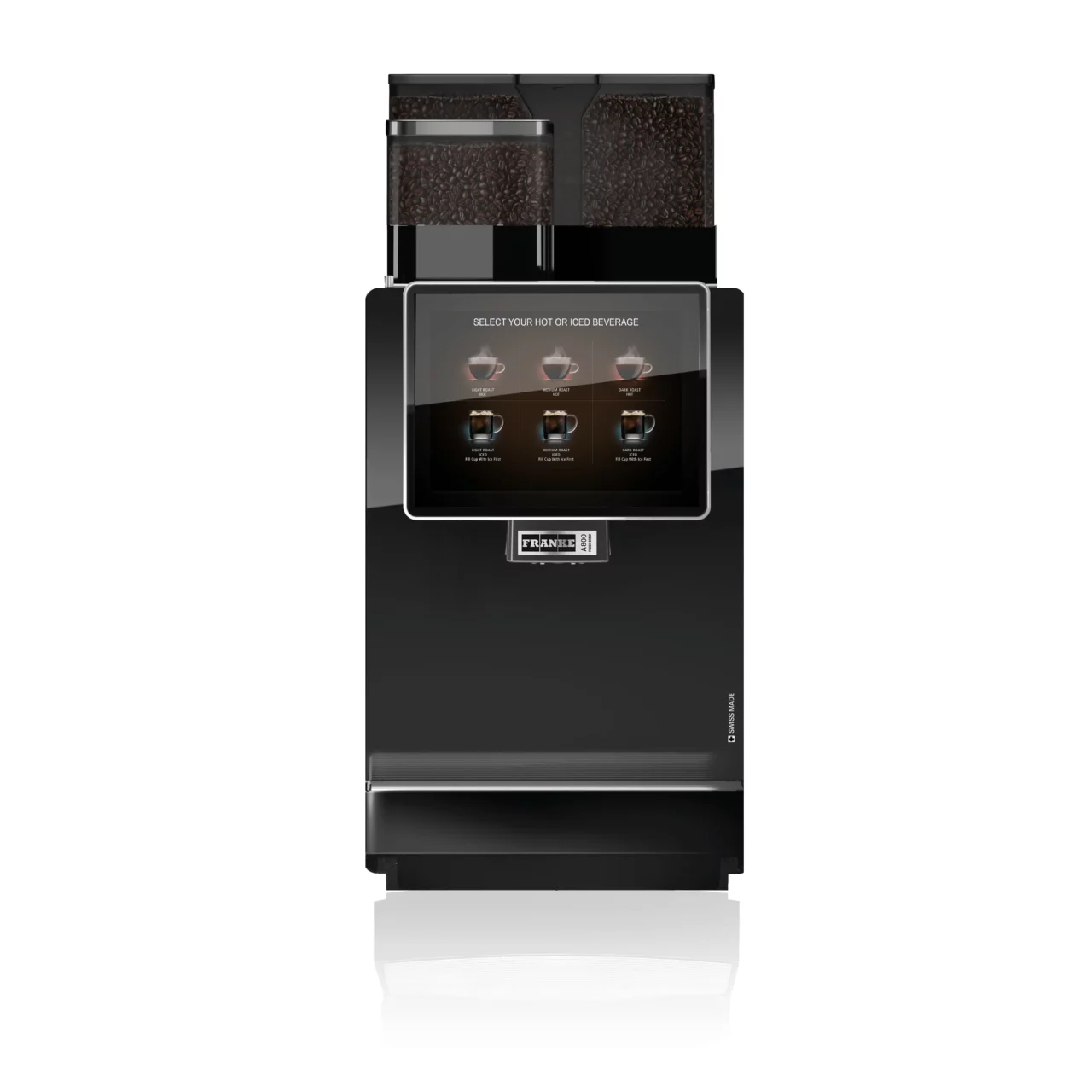 Franke A800 black model front view
