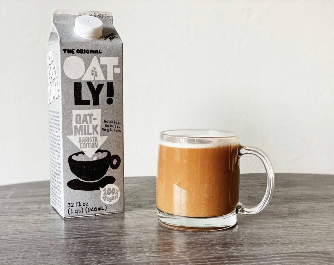 oat milk is one of te most popular milk alternatives for coffee