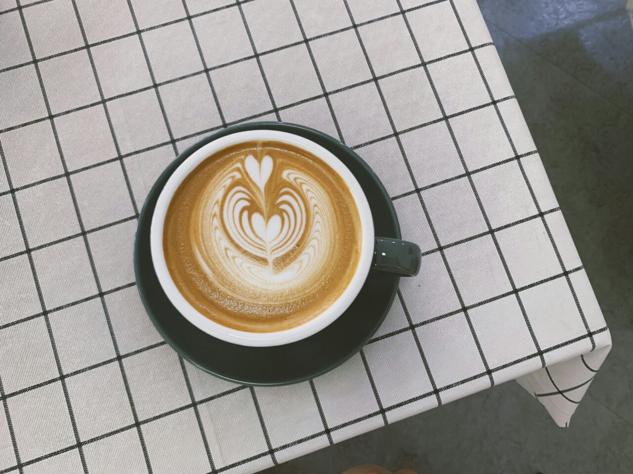serving the perfect coffee