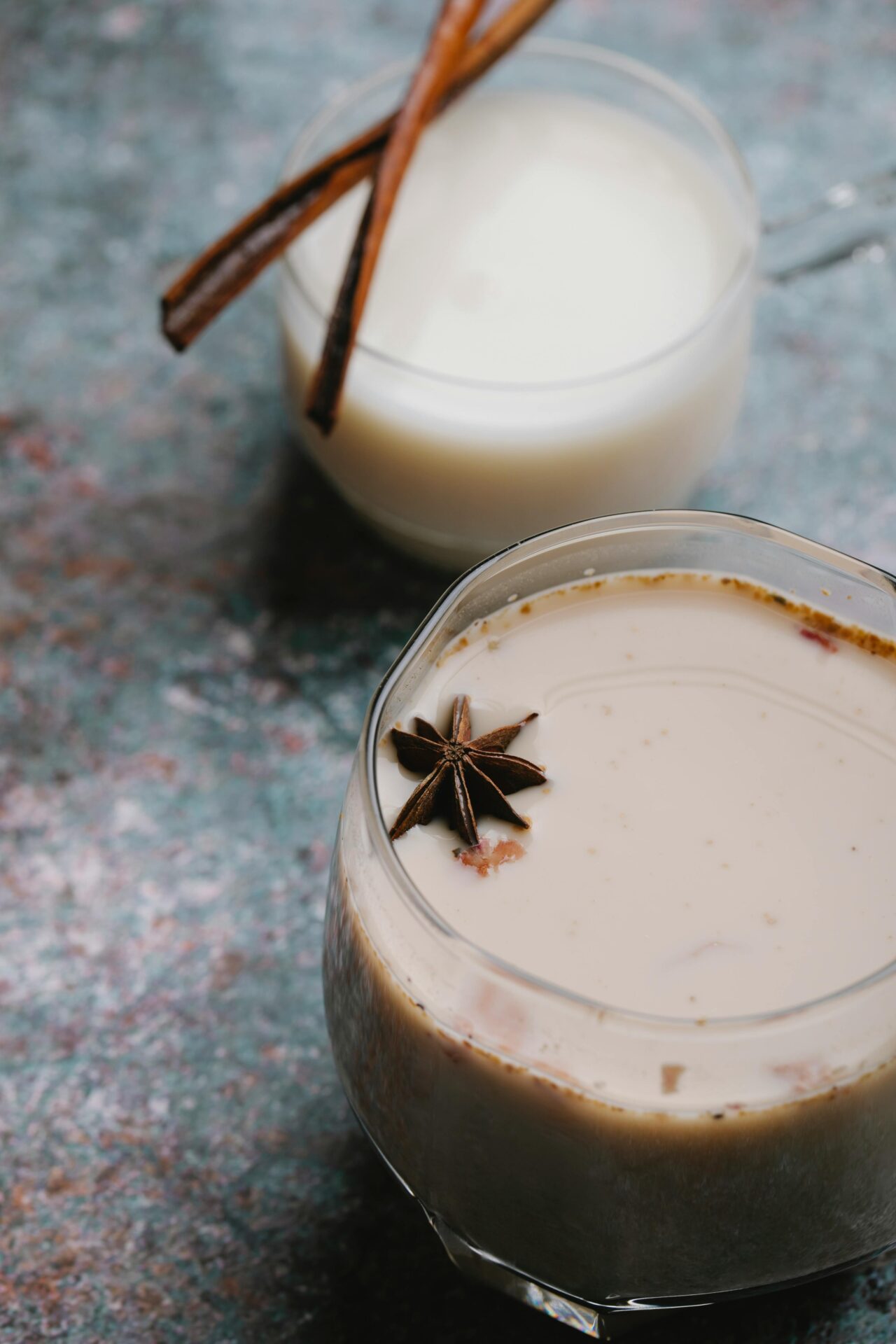 Gentle coffee drink - chai latte