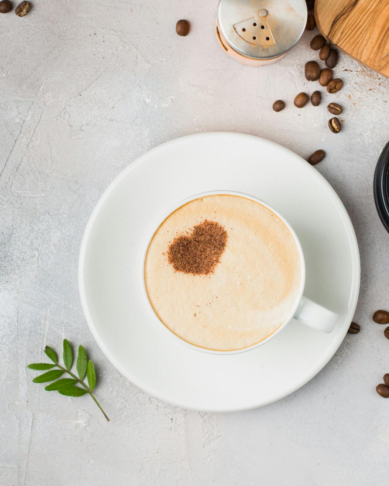 Cappuccino as a gentle coffee option