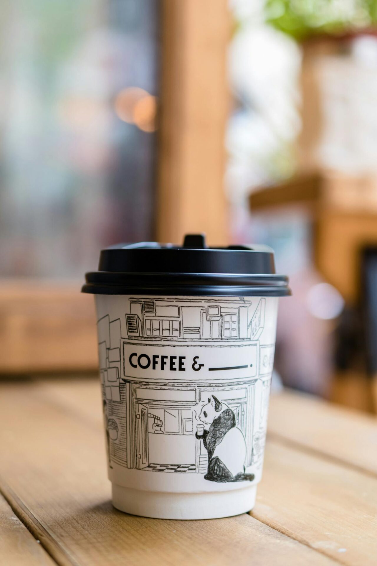 takeaway coffee