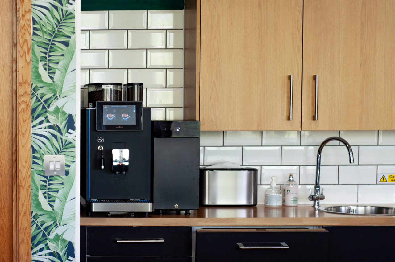 self managed coffee vending machine
