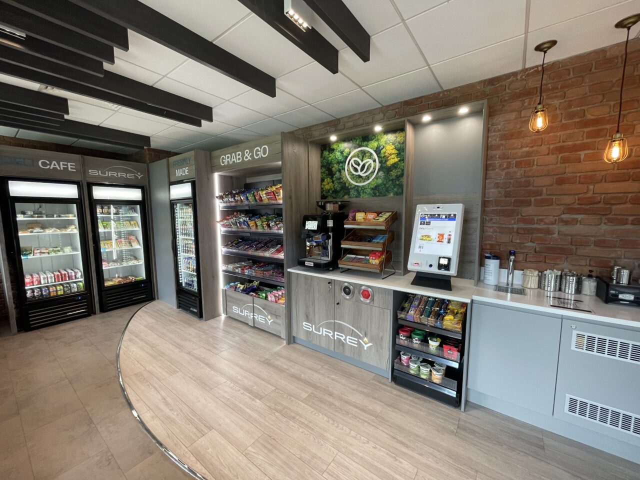 deli caffe micro market installed by connect vending